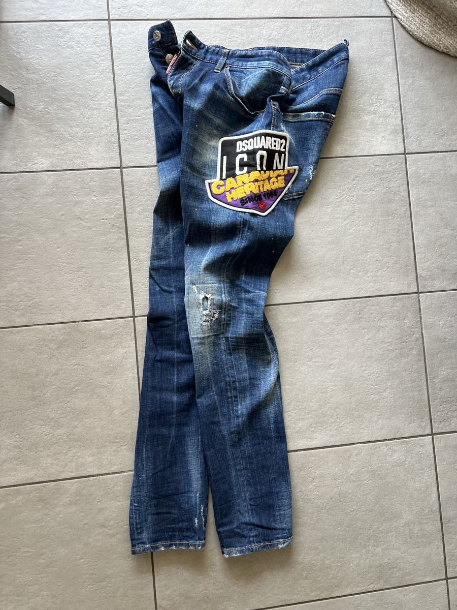 Dsquared2 Jeans: Dsquared2 patch jeans uomo 50 – Usato da Mendrisio venduto da fly_9wzx 5