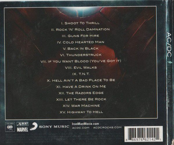 CD: CD AC/DC - Iron Man 2 (Foldout Cardboard, 2010) – Usato da Möriken AG venduto da mineralia 1