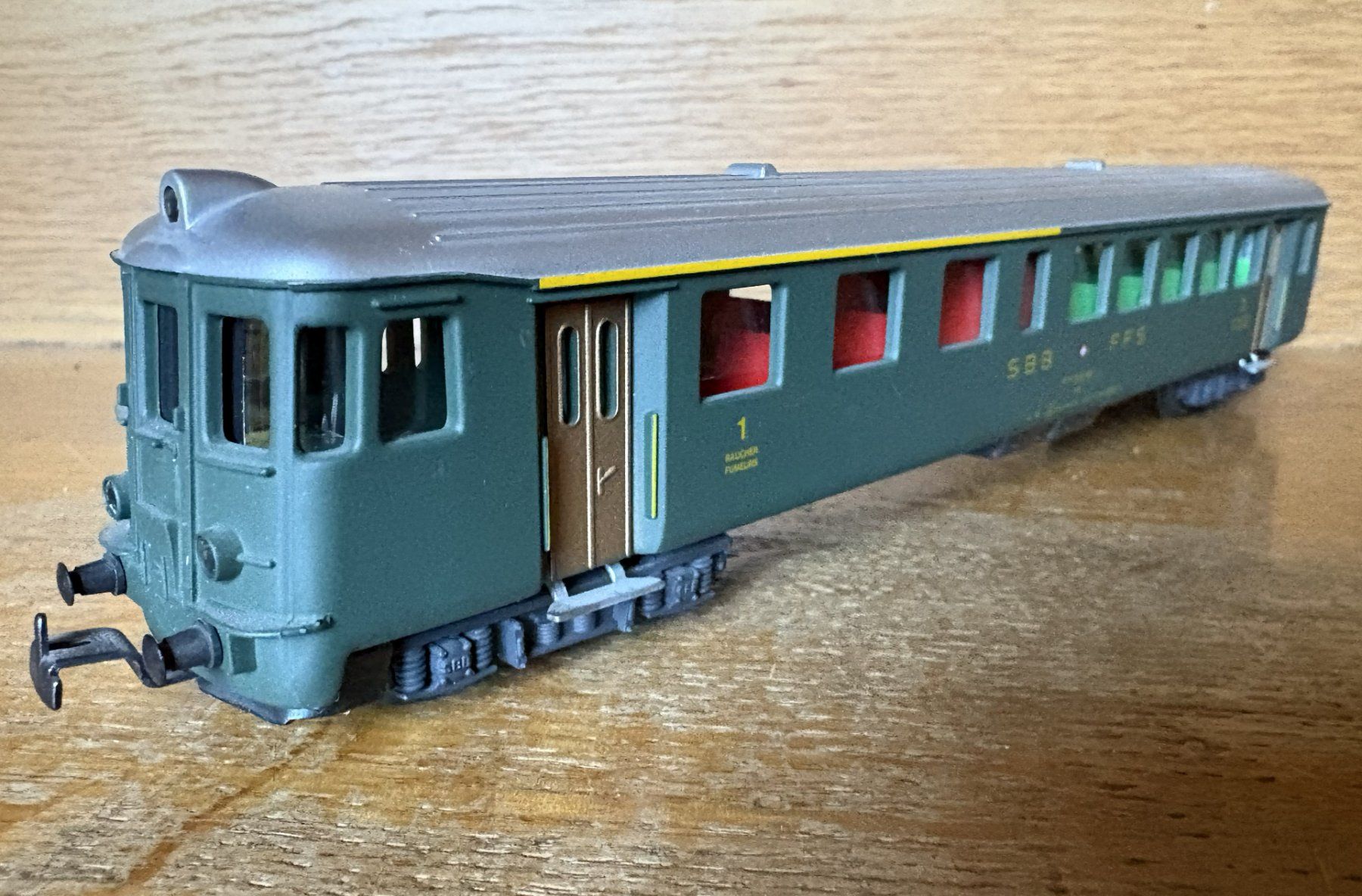 Hag Modelleisenbahnen: HAG H0 SBB Steuerwagen – Gebraucht aus Volketswil von zwitsch33