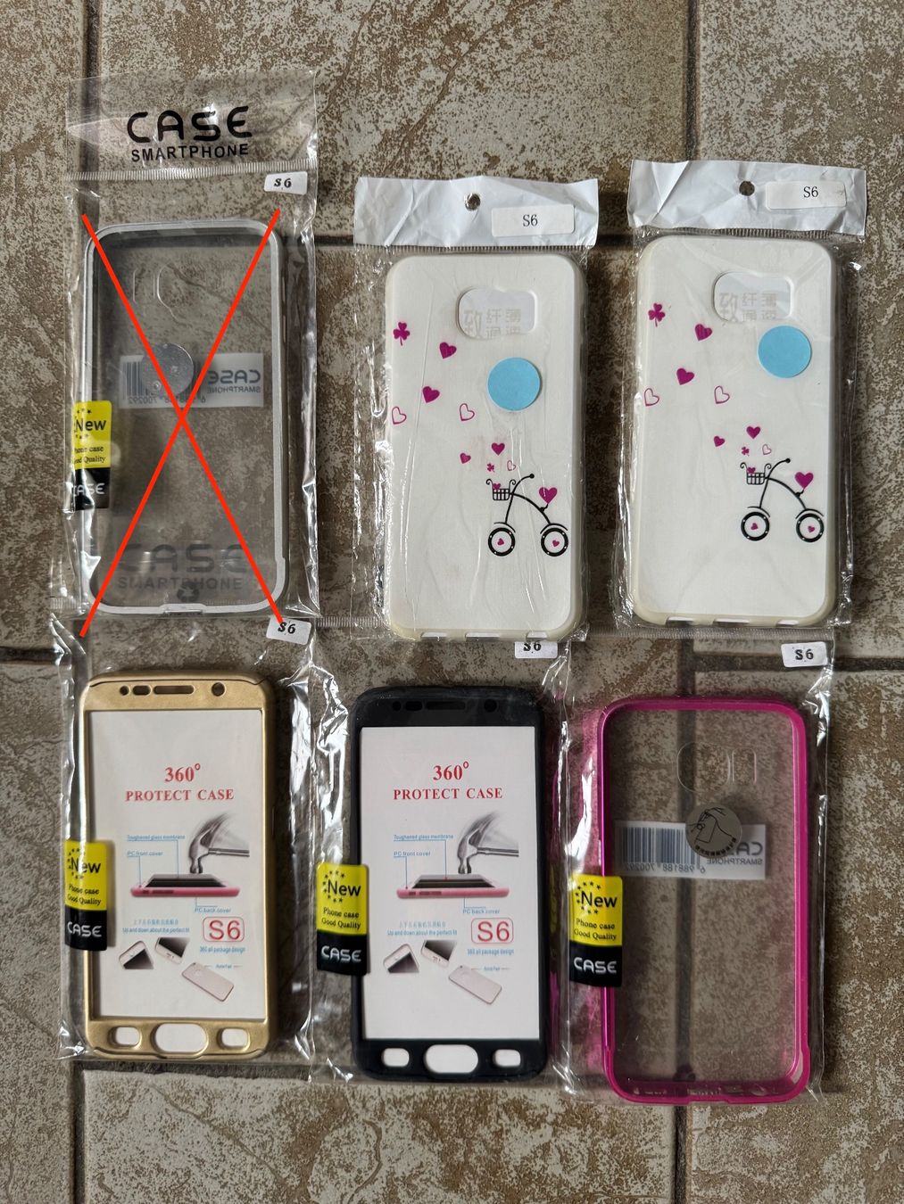 Cover & Protezioni schermo: étuis pour samsung S6 – Nuovo e nell'imballaggio originale da Marly venduto da gol_7sfs 1