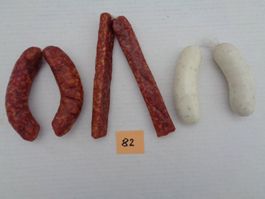 3 Paar Wurst Atrappen