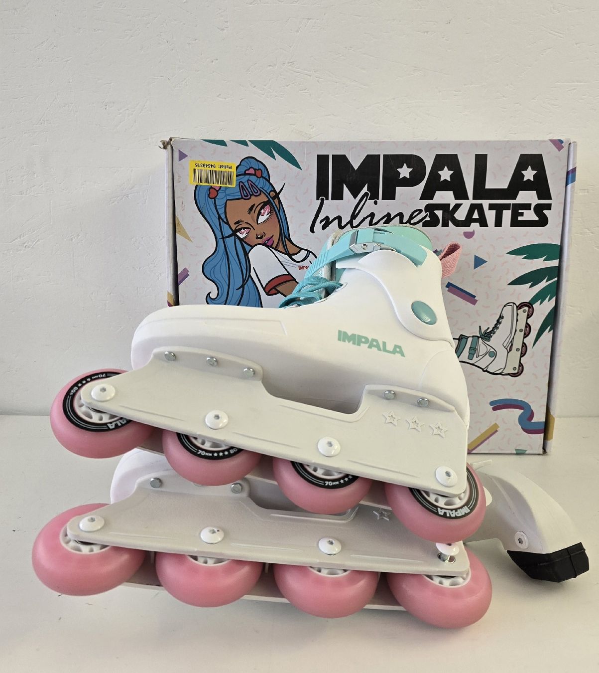 Pattini in linea & Pattini a rotelle: Patins a roulettes Inline, neuf, taille 37 – Nuovo e nell'imballaggio originale da Sugiez venduto da factorysportoutlet 3