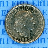 CHF___0.20 1982 -vz 20 Rappen