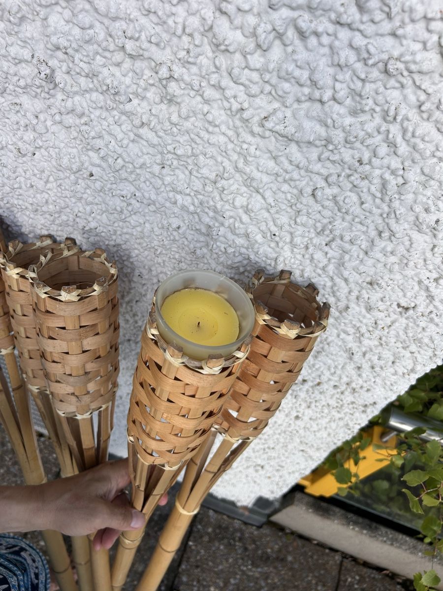 Tutte le decorazioni: Fackel Halter 150 cm hoch – Usato da Berikon venduto da Zimda 3