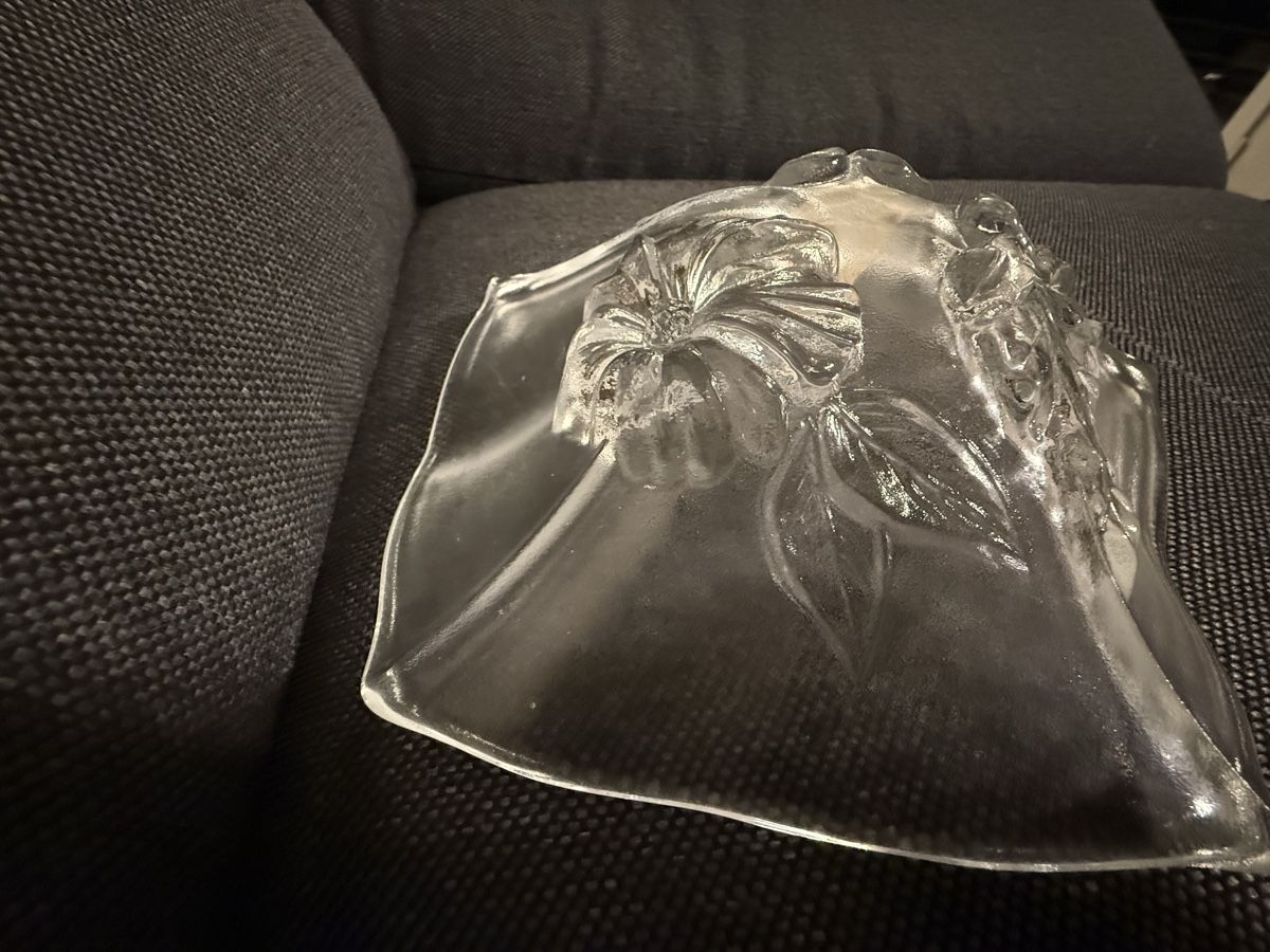 Walther Glas Ciotole: Glasschale Walther Glas 3D Optik – Usato da Buchs SG venduto da and_d8tp 6