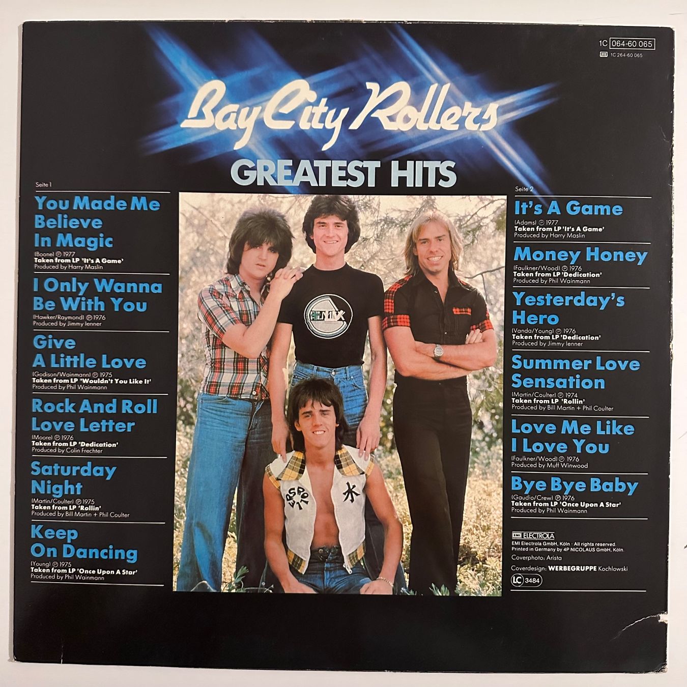 Dischi in vinile: LP - Bay City Rollers - Greatest Hits – Usato da Breganzona venduto da Onairda75 1