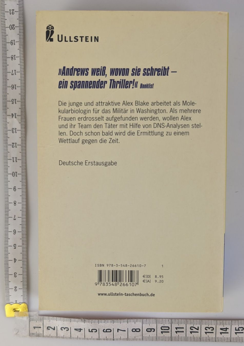 Libri: Thriller "Killer Code" von Lori Andrews, Top! – Usato da Zürich venduto da axolottchen 1