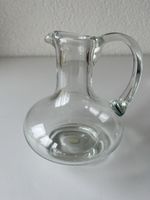 Glaskaraffe Wasserkrug handgefertigt