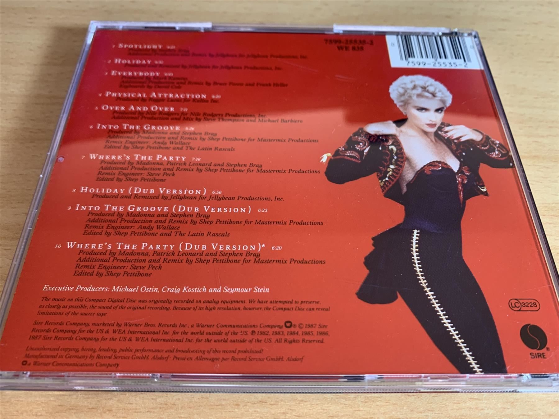 CD: Madonna – You Can Dance – Usato da Rikon im Tösstal venduto da Alpenmutz 1