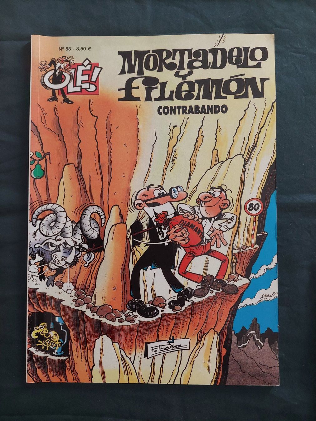 Fumetti: Mortadelo y Filemon "Contrabando" Ed. 2007 BE+ – Usato da Genève venduto da Blu_BD