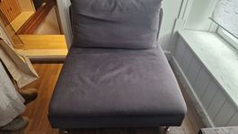 Sofa-Element 1er-Sitzer dunkelgrau, IKEA Söderhamn