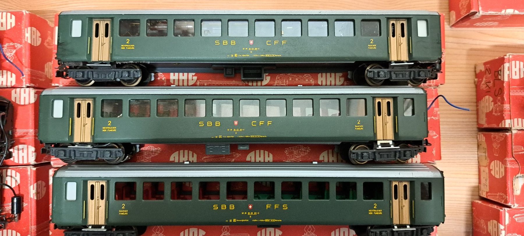 Hag Modelleisenbahnen: 14 Hag Personenwagen – Gebraucht aus Urdorf von Canyamel1 3