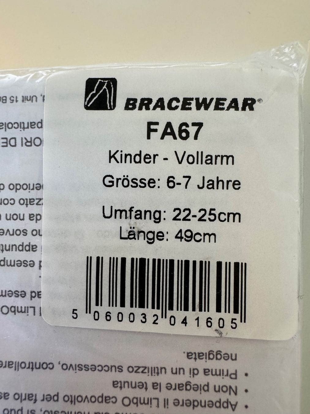 Attrezzature mediche: LIMBO Armschutzhülle 49 cm – Usato da Winterthur venduto da Cgrob77 2