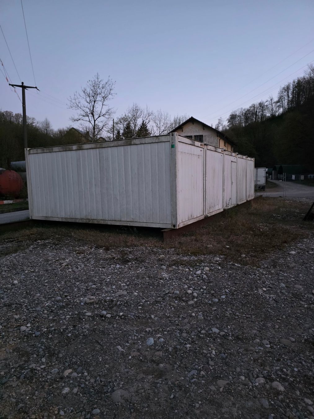 Contenitori edile: Gebrauchte Containeranlage 5x 20fuss Containex – Usato da Zofingen venduto da CLICKENHAUS