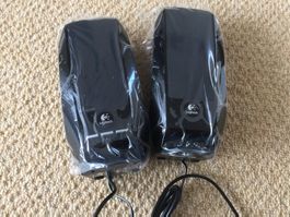 LOGITECH USB HAUT-PARLEURS LAUTSPRECHER LOUDSPEAKERS - NEW !
