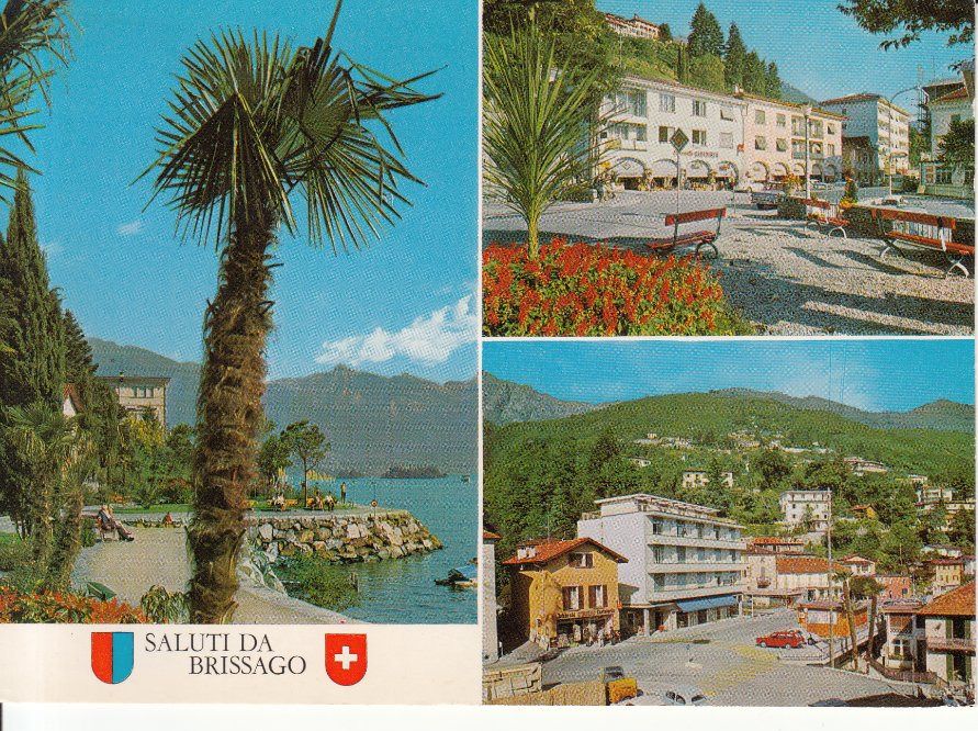 Cartoline postali: Brissago 1989 – Usato da Bürglen TG venduto da StampGraf