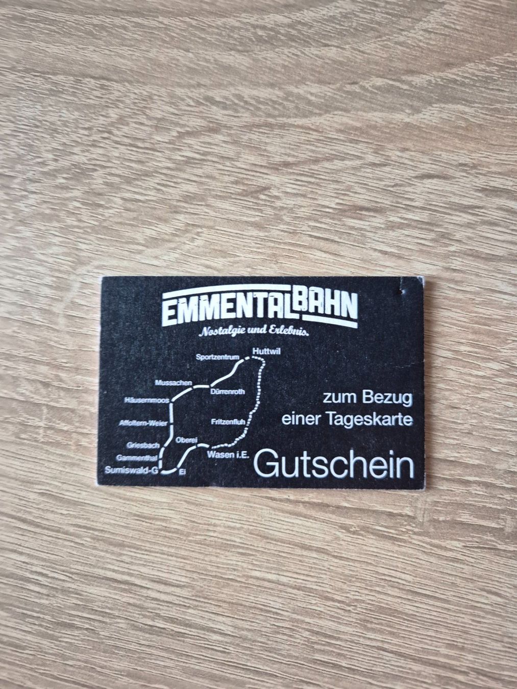 Buoni: Gutschein Emmentalbahn – Nuovo (secondo la descrizione) da Steffisburg venduto da Haserfratz