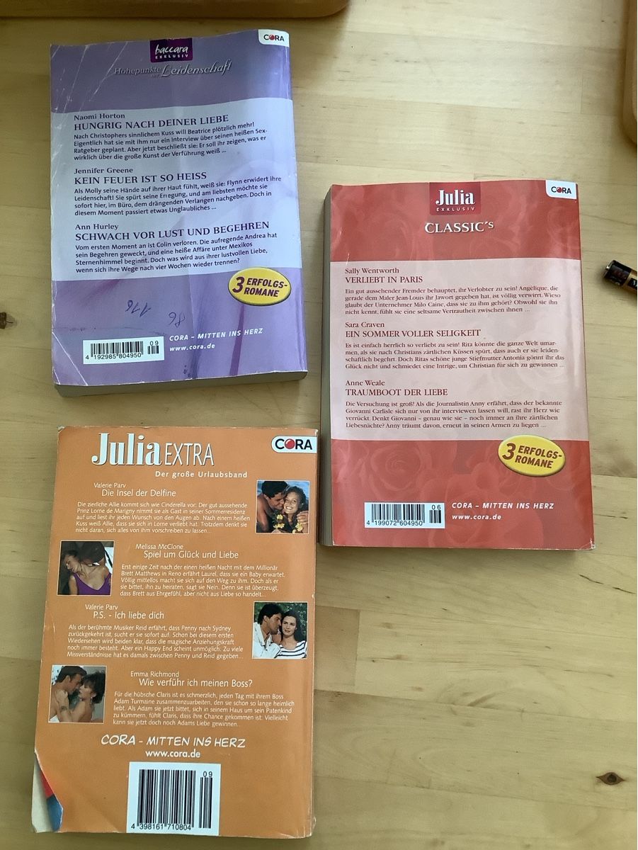 Bücher: Liebesromane - Paket mit 7 Büchern – Gebraucht aus Saas-Balen von kircin 3