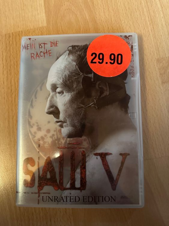 Saw V UNRATED DVD Horrorfilm Nervenkitzel | Kaufen auf Ricardo