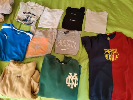 Gr 146-152-158 Kleiderpaket junge boys Thirt FCB Pulis