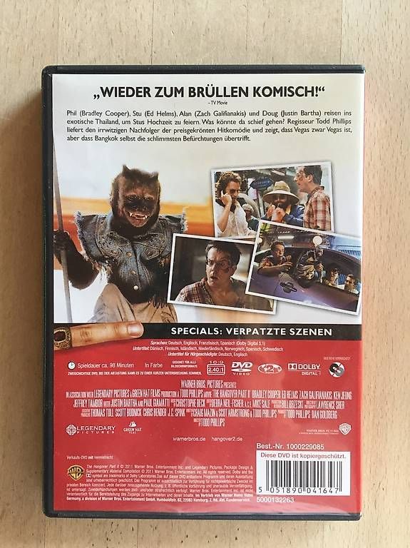 Tutti i DVDs: DVD "Hangover2" – Nuovo (secondo la descrizione) da Wetzikon ZH venduto da Louisiana-Girl 1