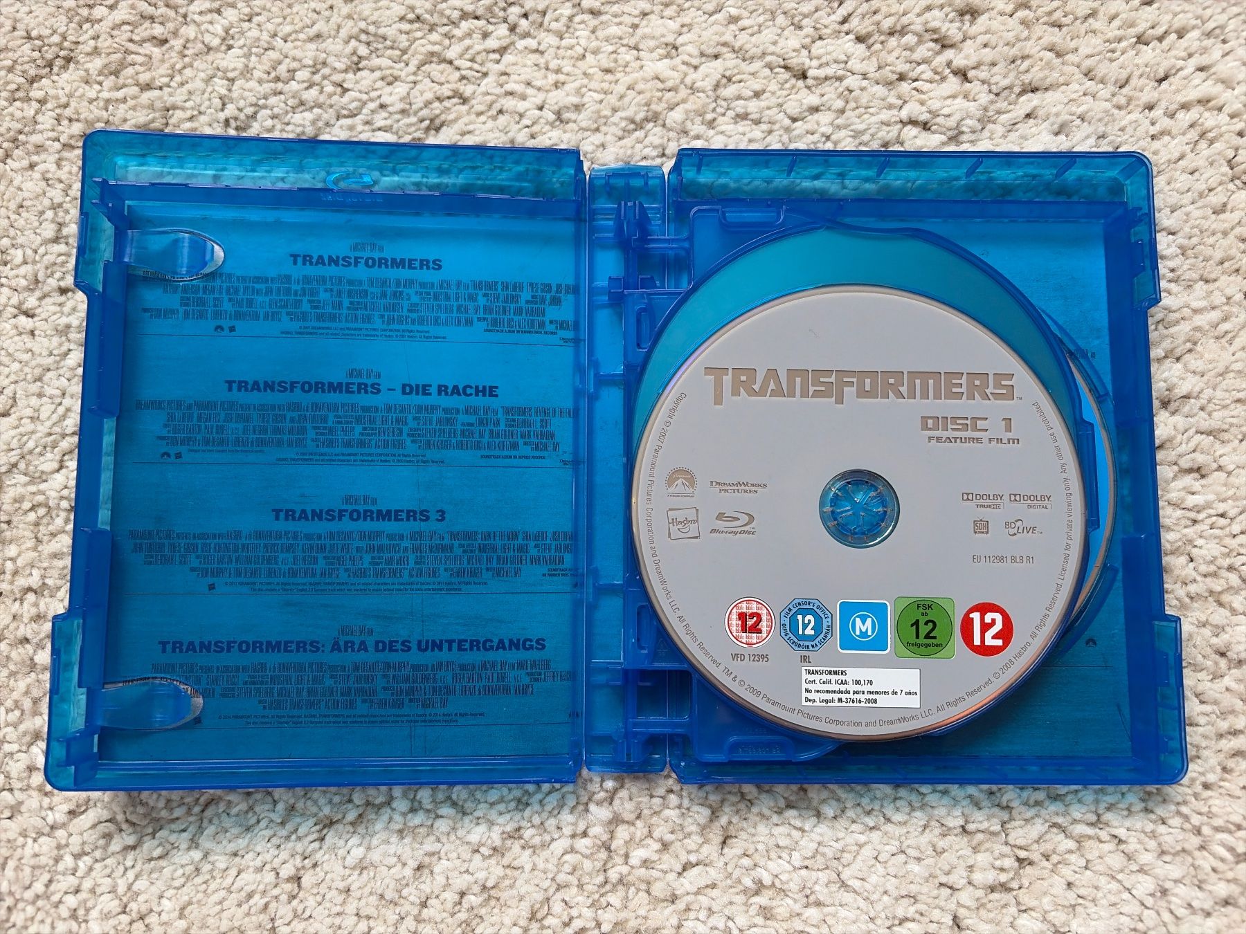 Tutti i DVDs: Transformers | 7 Movie Collection – Nuovo (secondo la descrizione) da Rudolfstetten venduto da A_Milione 2