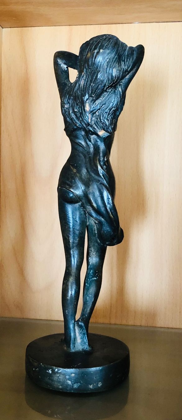 Sculture & Statue: Bronzefigur, signiert Lopez, Jugendstil – Usato da Oberkulm venduto da Weberlisa 1