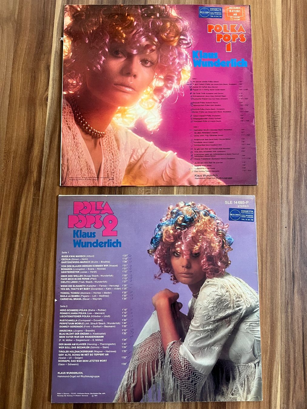 Schallplatten: 2x LP SCHALLPLATTEN Klaus Wunderlich Polka Pops 1 & 2 – Gebraucht aus chiasso von Wulli