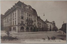 LA CHAUX-DE-FONDS   -  Hôtel de la Fleur de Lys