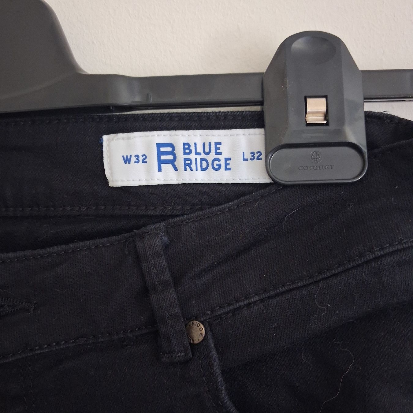 Jeans: Blue Ridge black denim jeans W32 L32 – Nuovo (secondo la descrizione) da Wil SG venduto da tre_g2l7 1