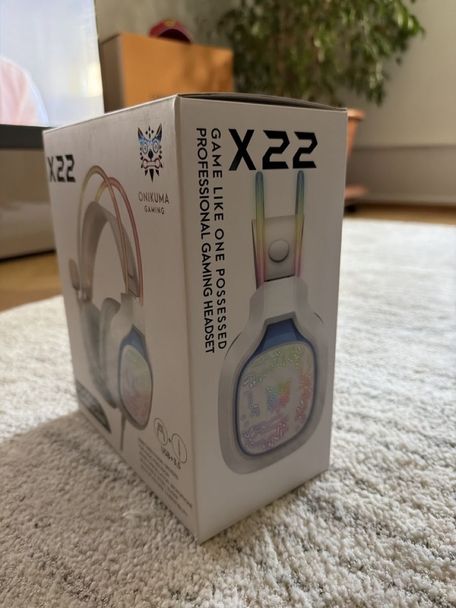 Kopfhörer: Onikuma X22 Gaming Headset neuwertig – Gebraucht aus Basel von two_n27b 1