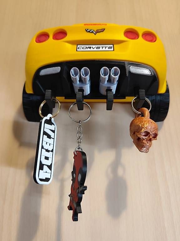 Porte-clés: Chevrolet Corvette C6 Schlüsselhalter – D'occasion à Niederweningen par Wellington3D 2