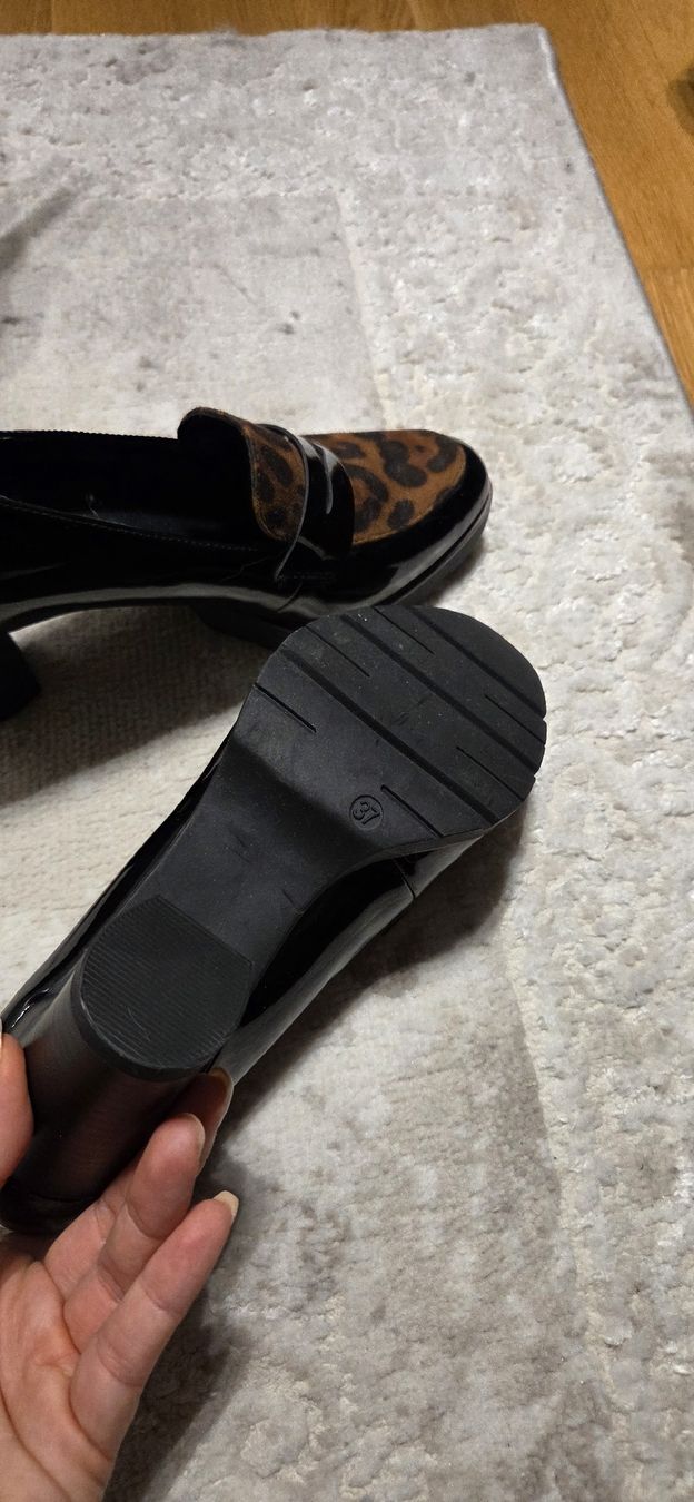 Scarpe da donna: Schuhe Leopardenmuster Lack Grösse 37 neu – Nuovo (secondo la descrizione) da Chur venduto da ali_j9q9 2