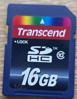 Carte SDHC Transcend 16GB Class 10 état ok