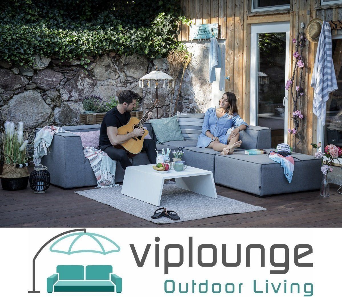 Viplounge Divani: Lounge Outdoor 100% wetterfest – Nuovo e nell'imballaggio originale da Uznach venduto da viplounge 1
