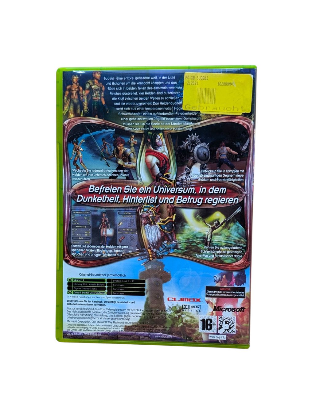 Microsoft Jeux: Sudeki Xbox Classic – D'occasion à Domat/Ems par IsseldorsShop 1