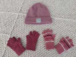 Mütze und Handschuhe