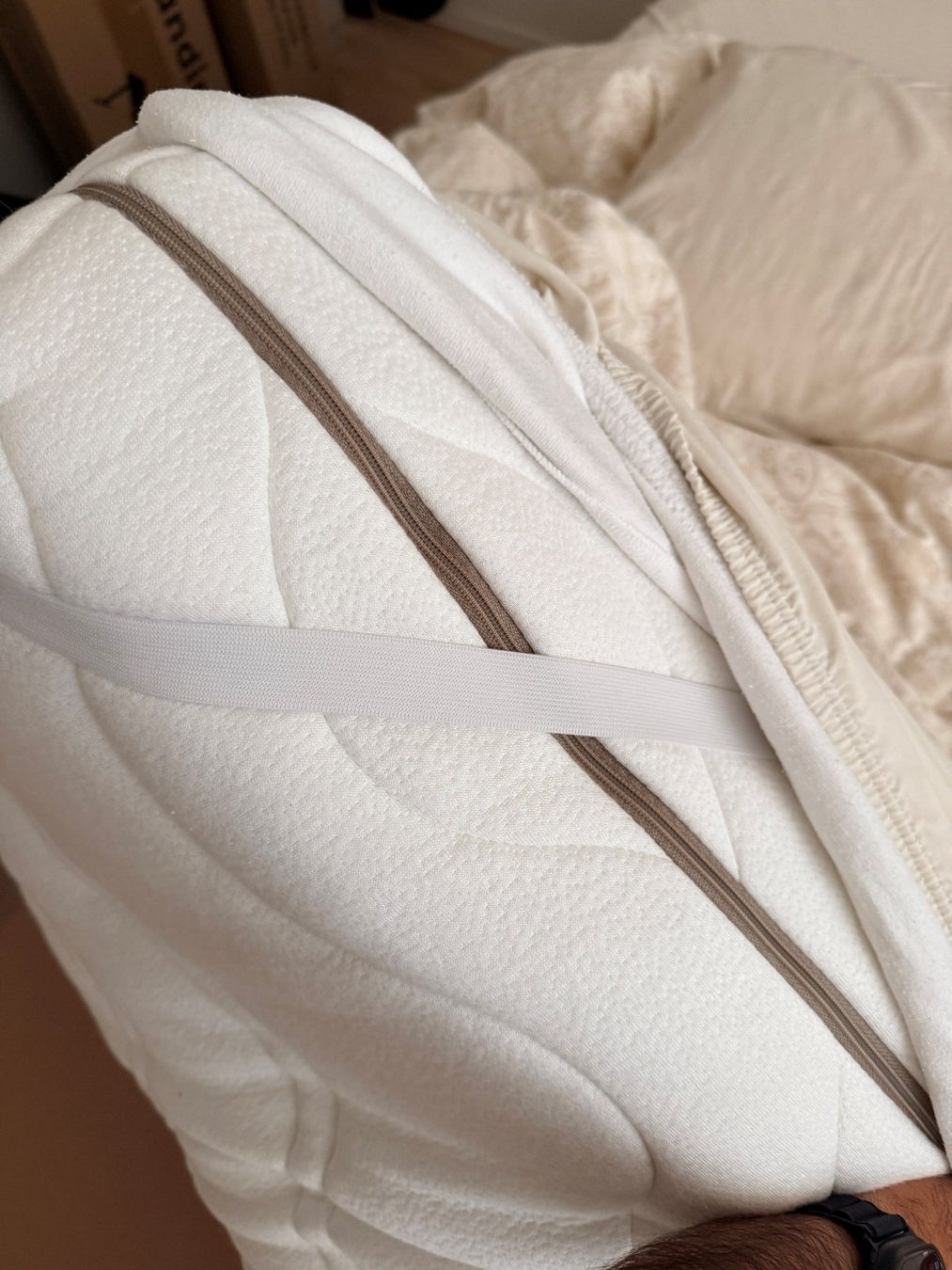 Letti: Boxspringbett 180 x 200 cm inklusive Top Matratze – Usato da Wettingen venduto da fapppio28 2