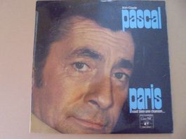 Jean-Claude PASCAL " Paris vaut bien une chanson"LP 1968 VG+