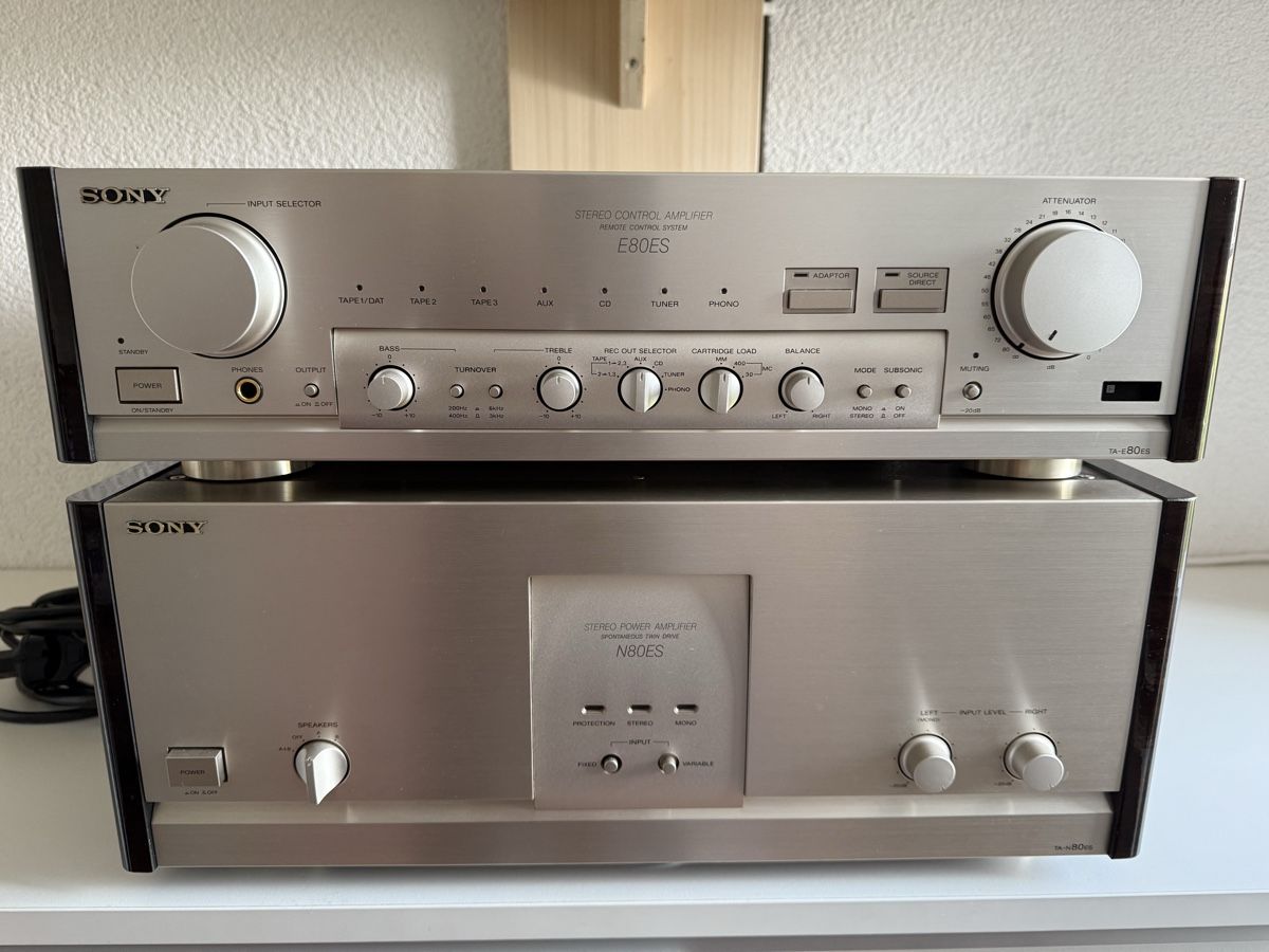 Sony Amplificatori: Sony ES Vor und Endstufe Kombi ab 1 Stutz!! – Usato da Dietikon venduto da rtech79