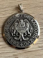 Medaille Siegel des Standes Zug Huguenin Anhänger Schweiz