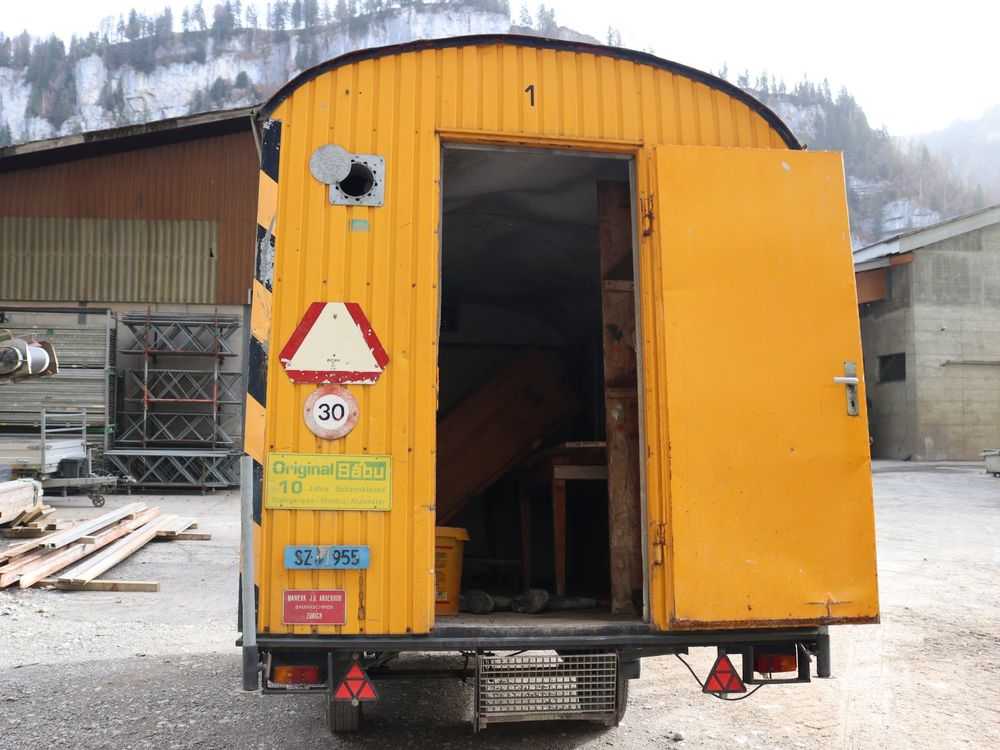 SABU Bauwagen / Baucontainer fahrbar (Gebraucht) in Unteriberg für CHF ...
