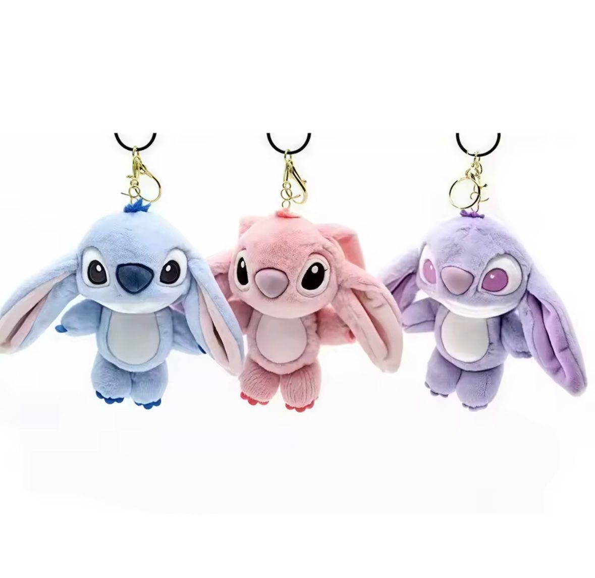 Portachiavi: 3 PCS  - Porte clé Stitch, New – Nuovo e nell'imballaggio originale da Collombey venduto da Cards07