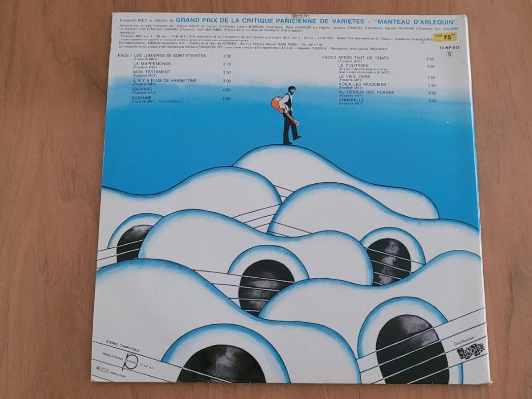 Schallplatten: LP  Frederik Mey – Gebraucht aus Martigny von MZ-67 2