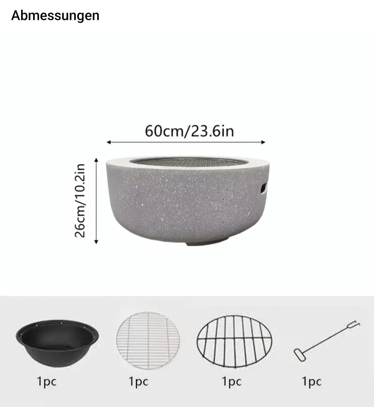 Griglie: Outdoor Grill / Feuerschale – Nuovo e nell'imballaggio originale da Hohenrain venduto da cars77 5
