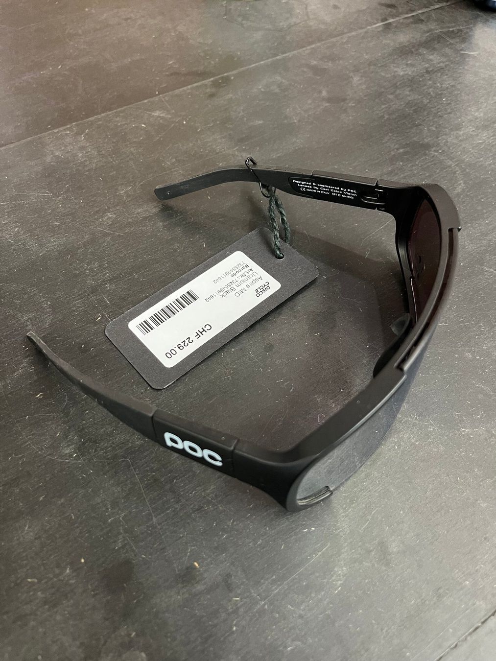 Poc Brillen & Gläser: POC ASPIRE MID SPORTBRILLE, Uranium Black – Neu und originalverpackt aus Bern von Disco_Cycle 2