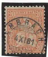 EMBRACH 04.11.81 auf Zu#32 Mi#24 Vollstempel [5A4]