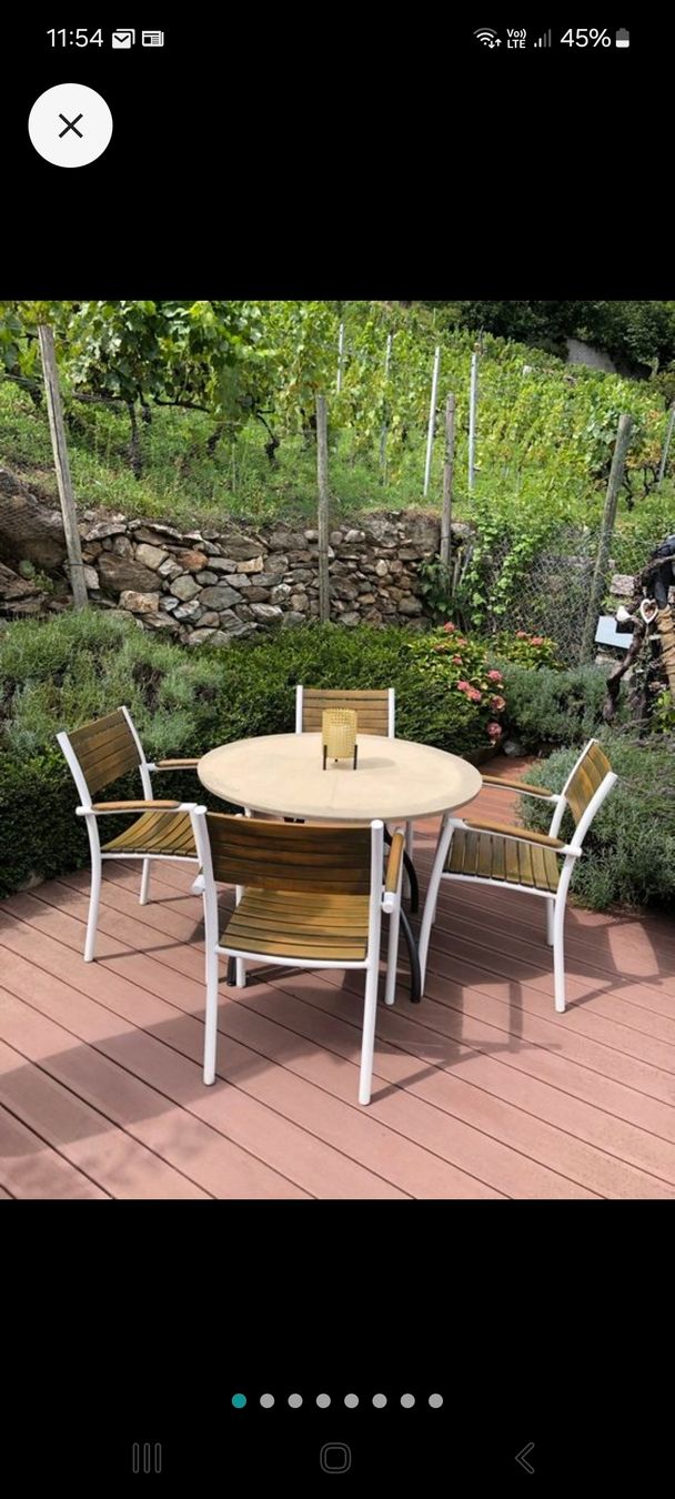 Sedie: Gartenstühle 4Stk. – Usato da Schänis venduto da Hoisepp