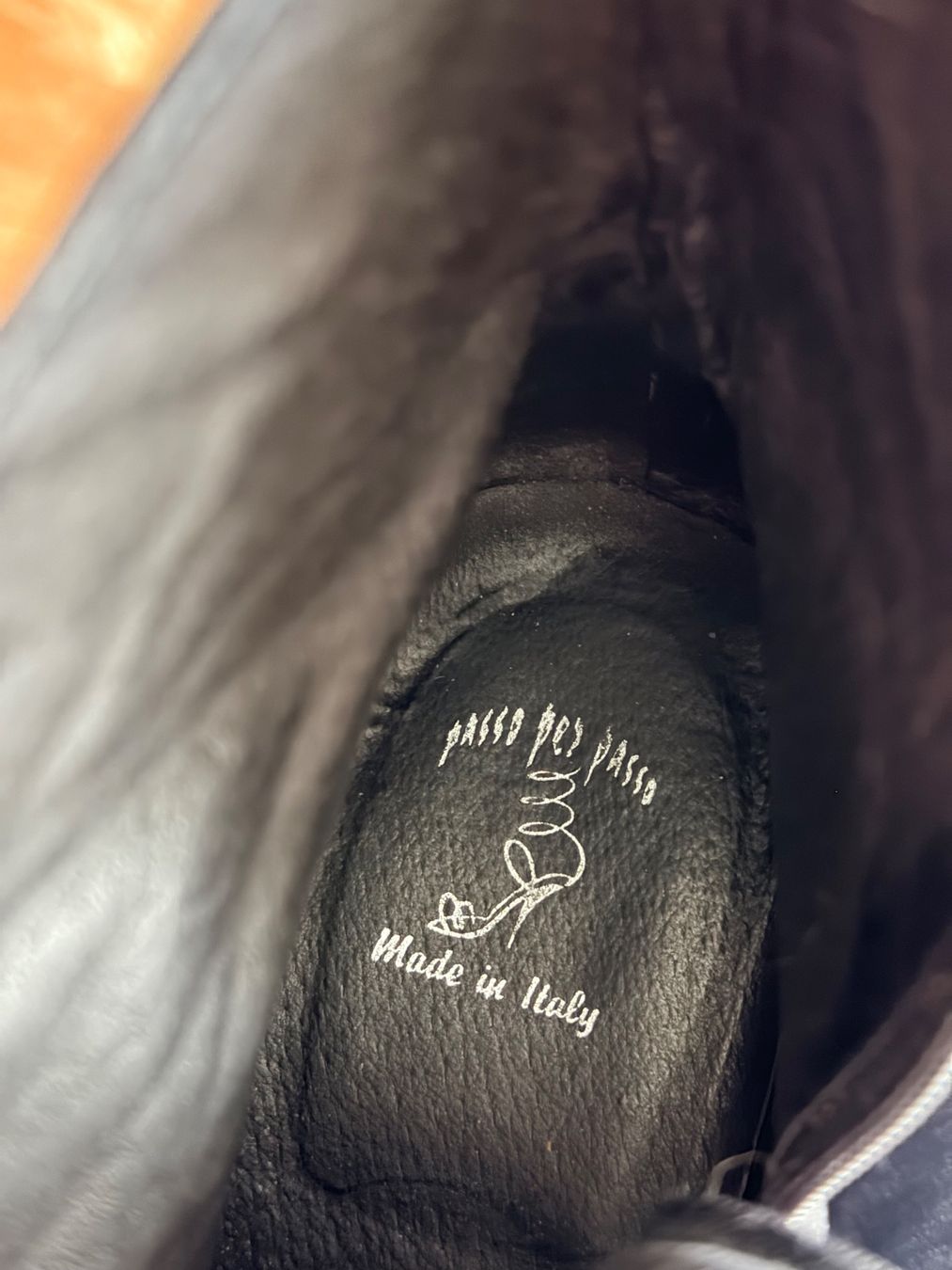 Scarpe da uomo: Stiefeletten Leder schwarz "Passo per Passo" – Usato da Stans venduto da Zappa93 5