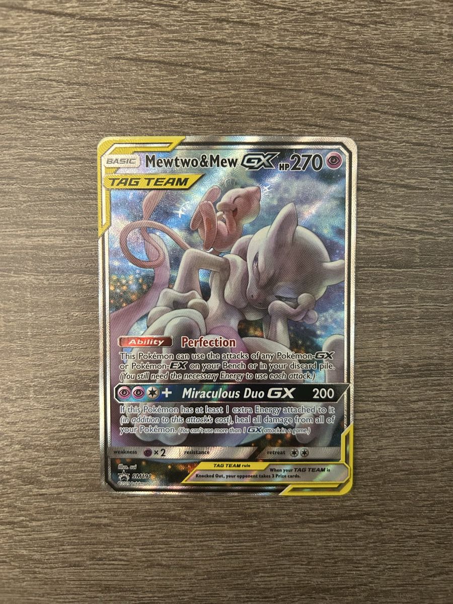 Pokémon Carte collezionabili: Mewtwo&Mew Tag Team – Nuovo (secondo la descrizione) da Saulcy venduto da kik_2yfj